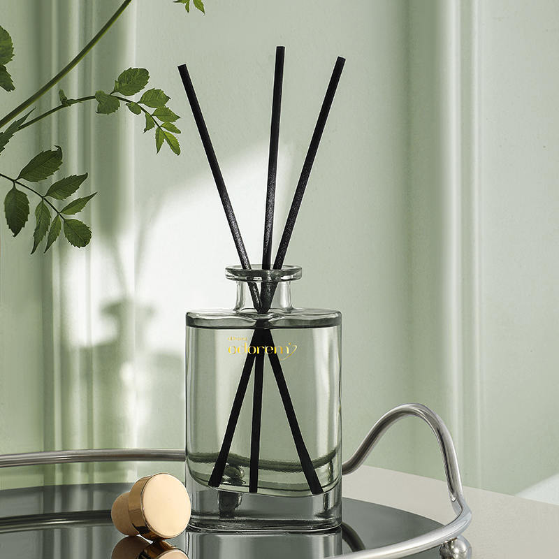 Transparent flaska hushålls brandfri rördiffusor