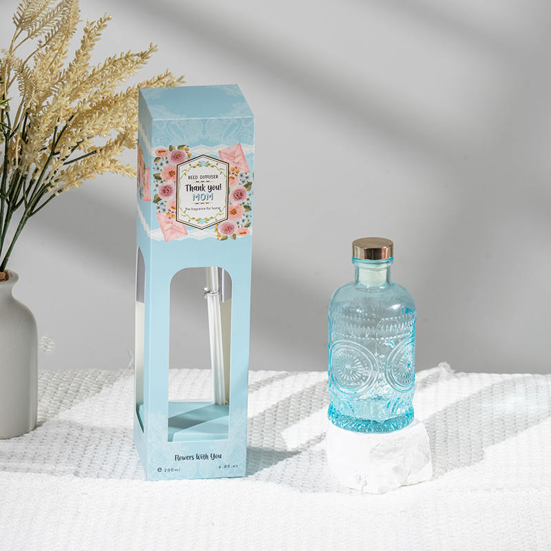 Mors dag elegant glasflaska vass diffuser - hemdofttillverkare