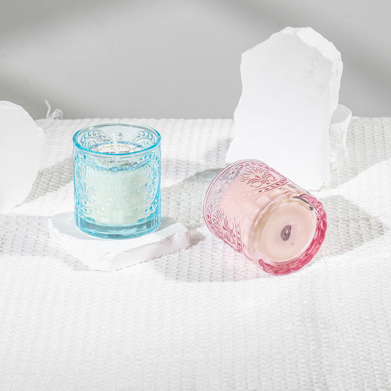 Mors dag graciös glasflaska doftljus - eko sojavaxljusproducent