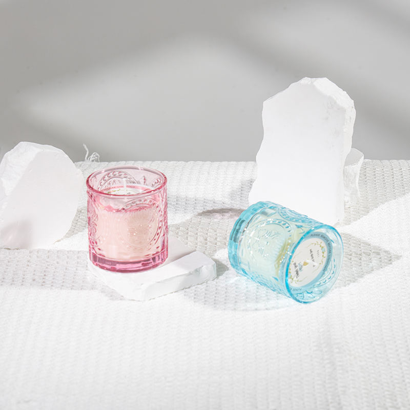 Mors dag graciös glasflaska doftljus - eko sojavaxljusproducent