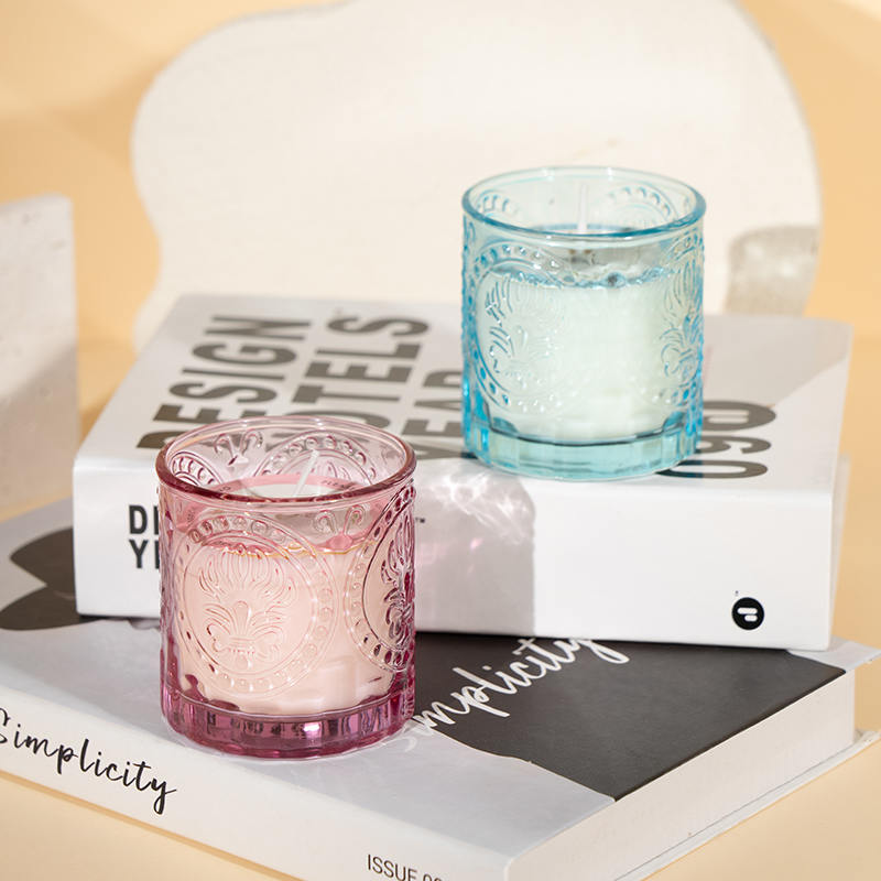 Mors dag graciös glasflaska doftljus - eko sojavaxljusproducent