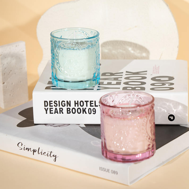 Mors dag graciös glasflaska doftljus - eko sojavaxljusproducent